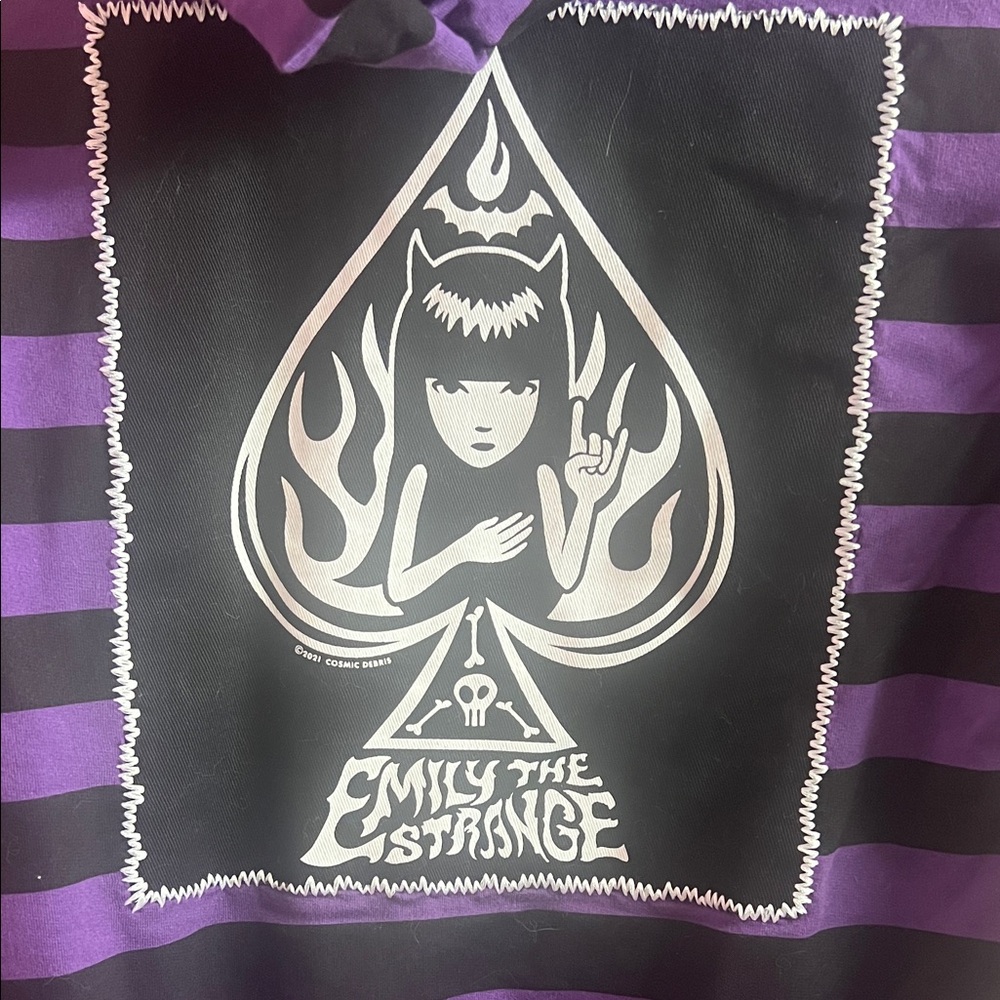 Emily the strange X DOLLS KILL Women’s hoodie - Picture 9 of 10